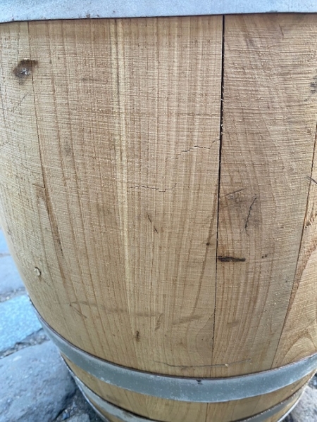 50 Liter Holzfass aus Kastanie preiswert